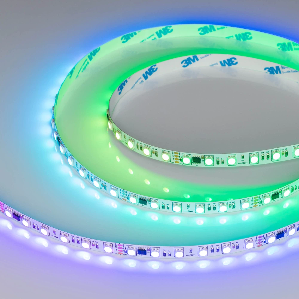 Лента DMX-B72-10mm 24V RGB-PX6 (16 W/m, IP20, 5060, 5m) (Arlight, -) 037869 - Viokon.com