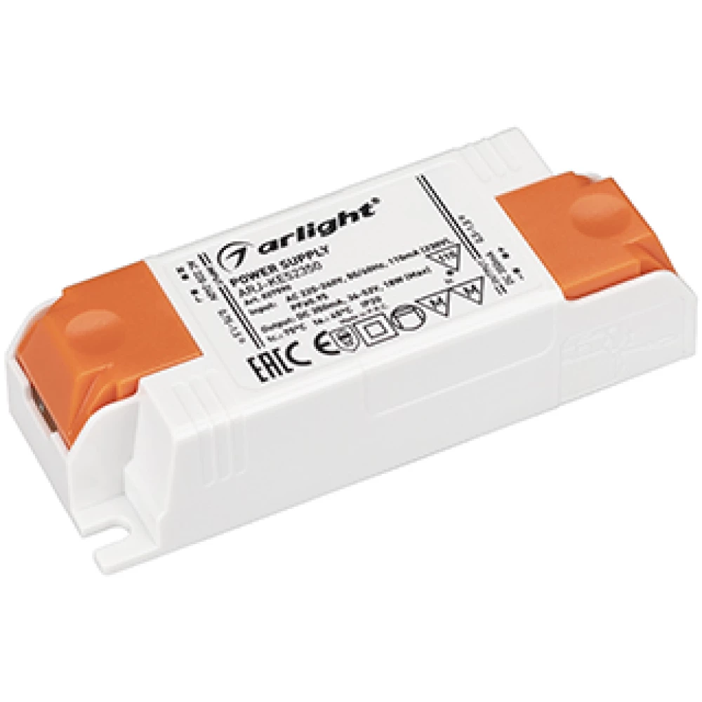 Блок питания ARJ-KE52350 (18W, 350mA, PFC) (Arlight, IP20 Пластик, 5 лет) 027590 - Viokon.com