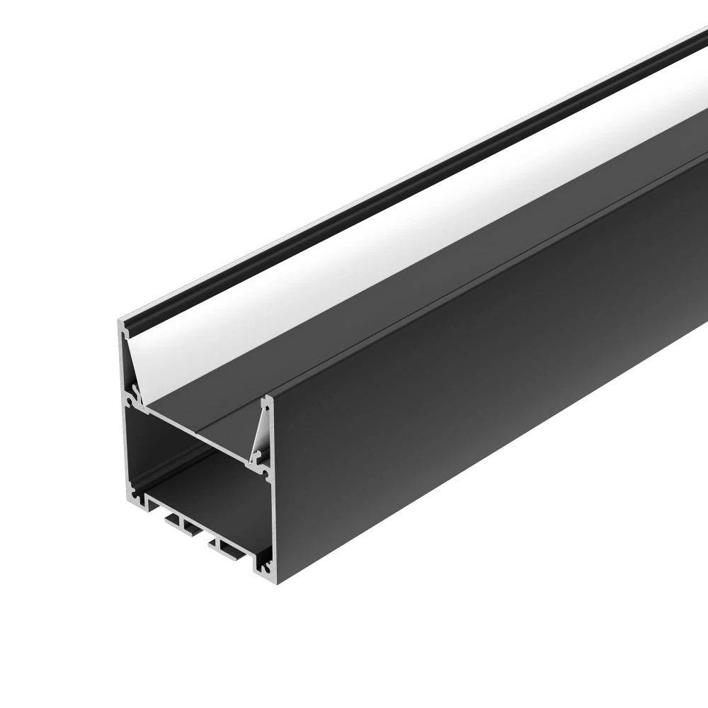 Профиль SL-LINE-5050-2000 BLACK с рефлектором (Arlight, Алюминий) 064466 - Viokon.com