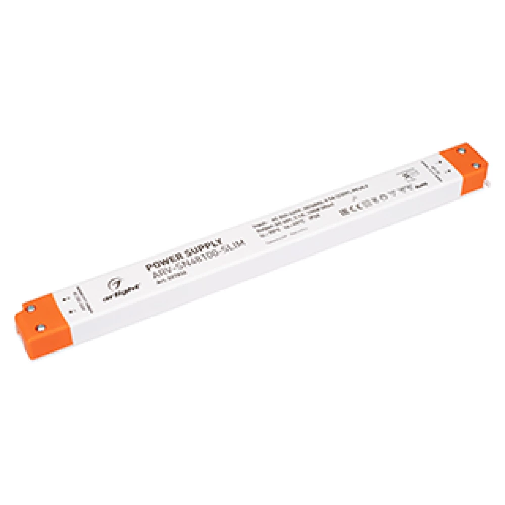 Блок питания ARV-SN48100-SLIM (48V, 2.1A, 100W, PFC) (Arlight, IP20 Пластик, 3 года) 027836 - Viokon.com