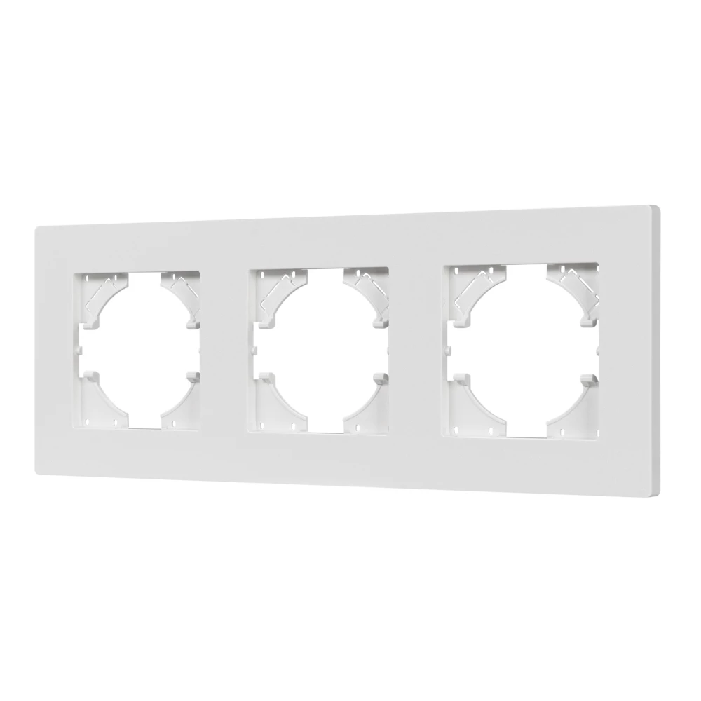 Рамка пластиковая FRM-PERIO-PL-3-WH (Arlight, -) 049754 - Viokon.com