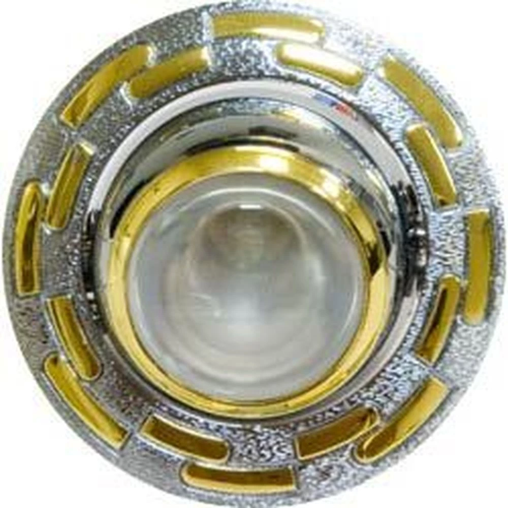 Светильник потолочный, R39 E14 хром-золото,1726 (17351) - Viokon.com