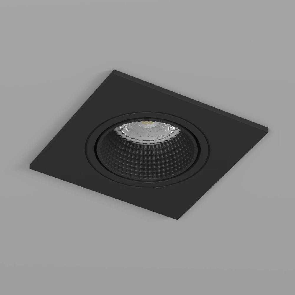 DK3071-BK Встраиваемый светильник IP 20 10 Вт GU53 LED черныйчерный пластик - Viokon.com