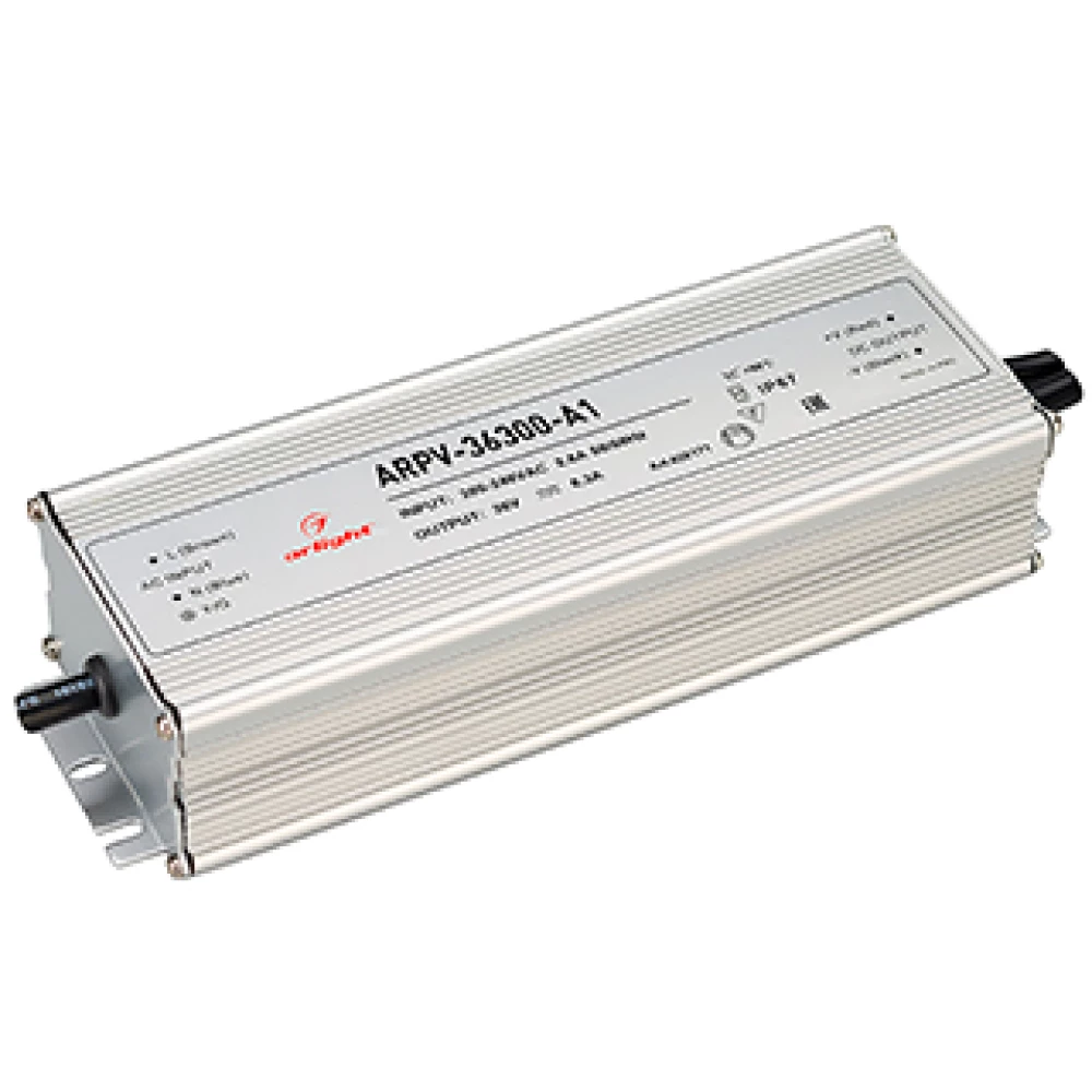 Блок питания ARPV-36300-A1 (36V, 8.3A, 300W) (Arlight, IP67 Металл, 3 года) 026171 - Viokon.com