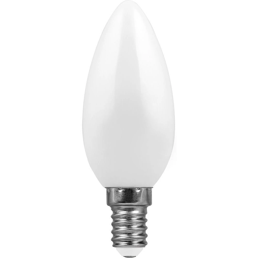 Лампа светодиодная Feron LB-58 Свеча E14 5W 4000K (25648) - Viokon.com