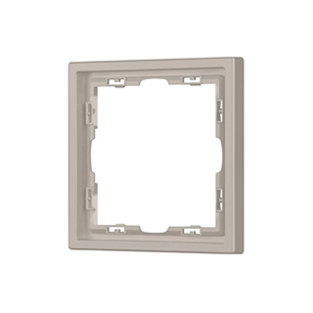 Рамка пластиковая FRM-NOBE-SFPL-1-CA (Arlight, Кашемир) 059454 - Viokon.com