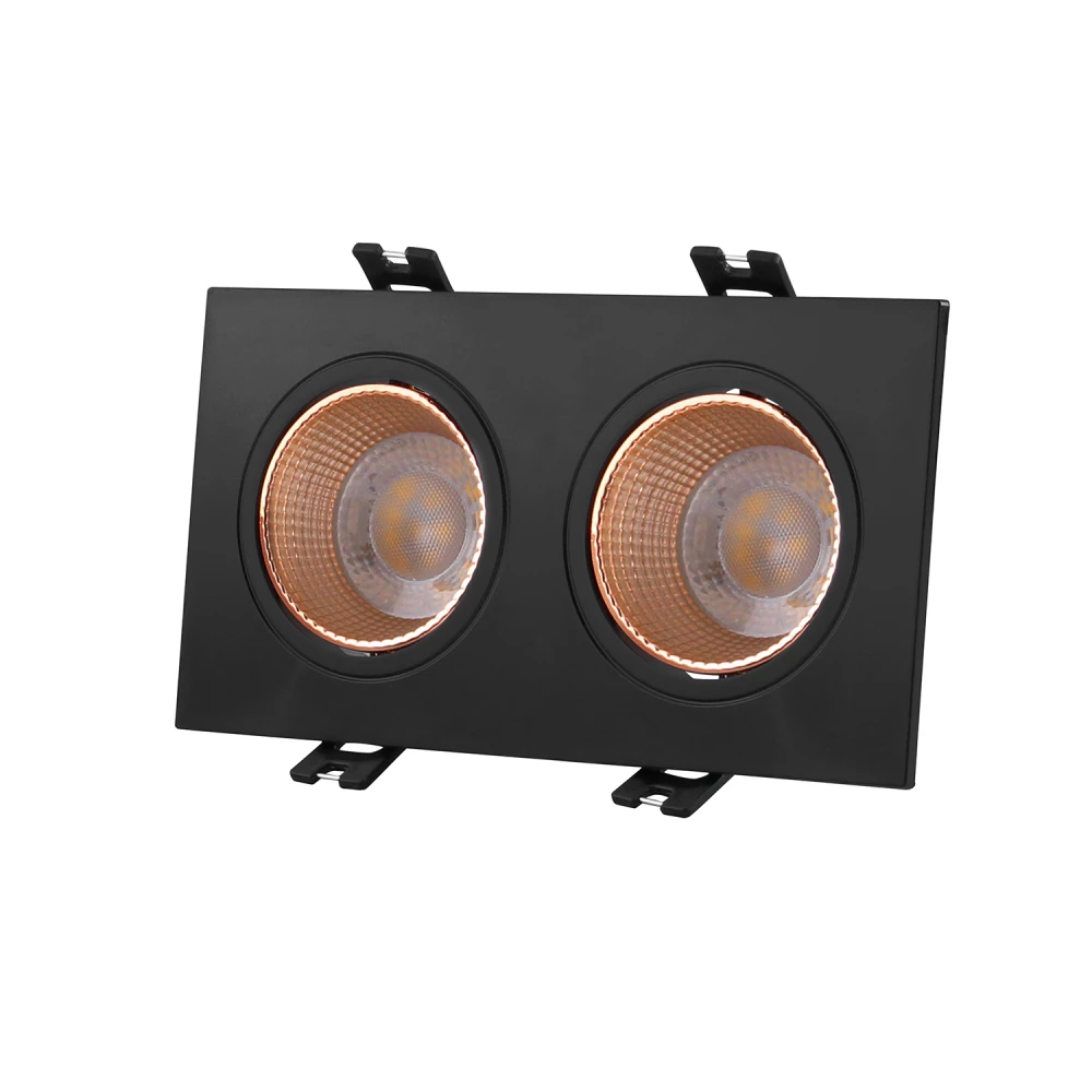 DK3072-BBR Встраиваемый светильник IP 20 10 Вт GU53 LED черныйбронзовый пластик - Viokon.com