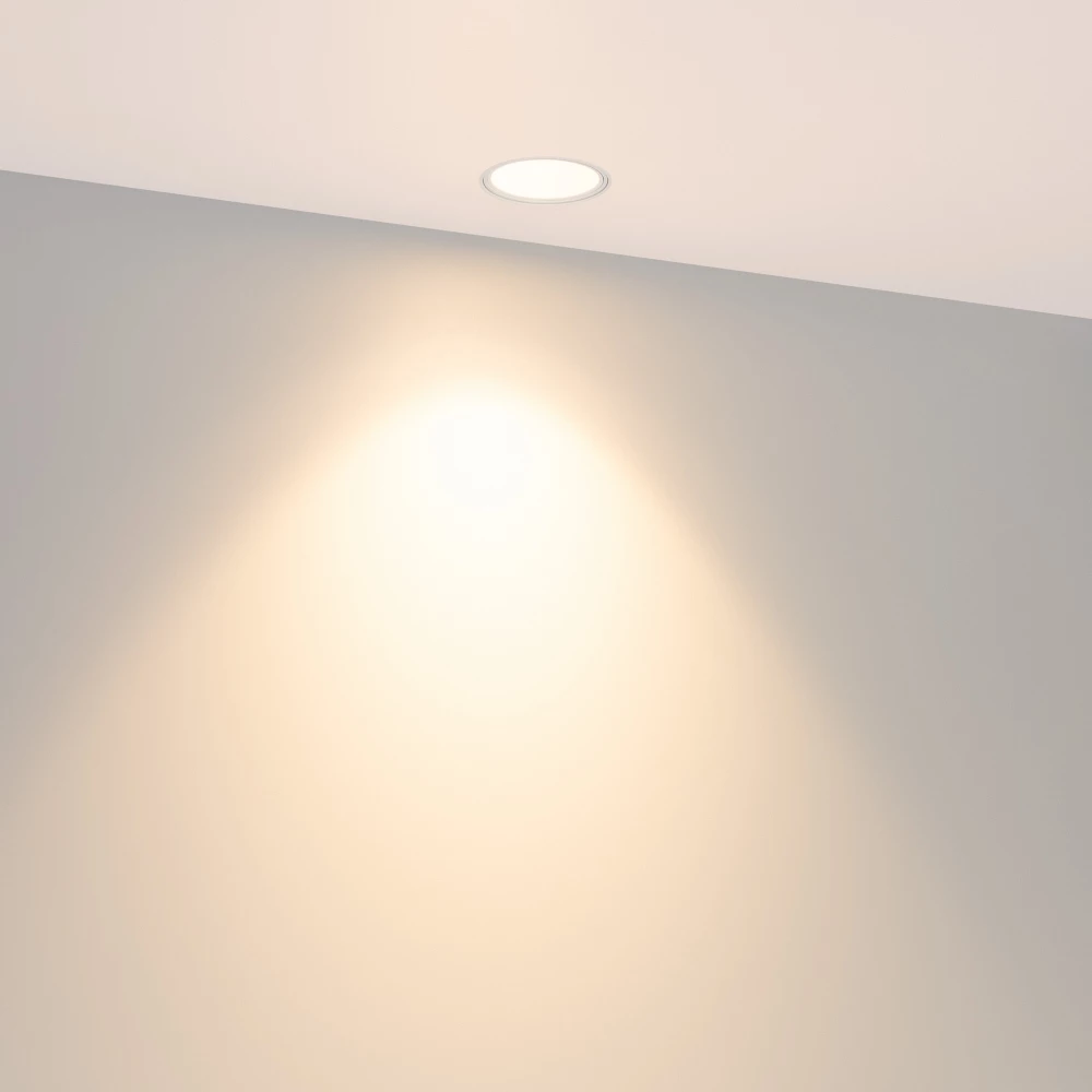 Светильник MS-ATLAS-TRIMLESS-R50-8W Warm3000 (WH, 32deg, 230V) (Arlight, IP20 Металл, 5 лет) 037058(1) - Viokon.com