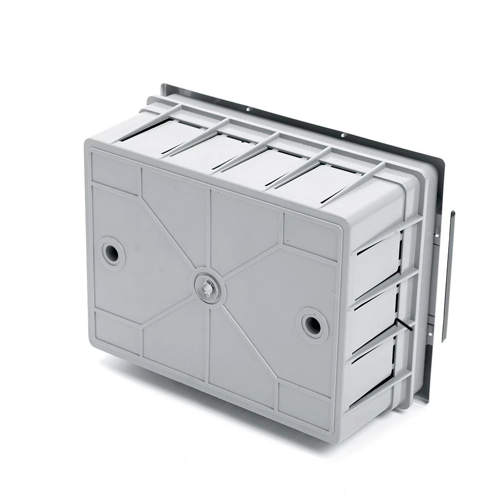 Бокс встраиваемый STEKKER EBX40-2/06-41 6 модулей, пластик, серия Home (39183) - Viokon.com