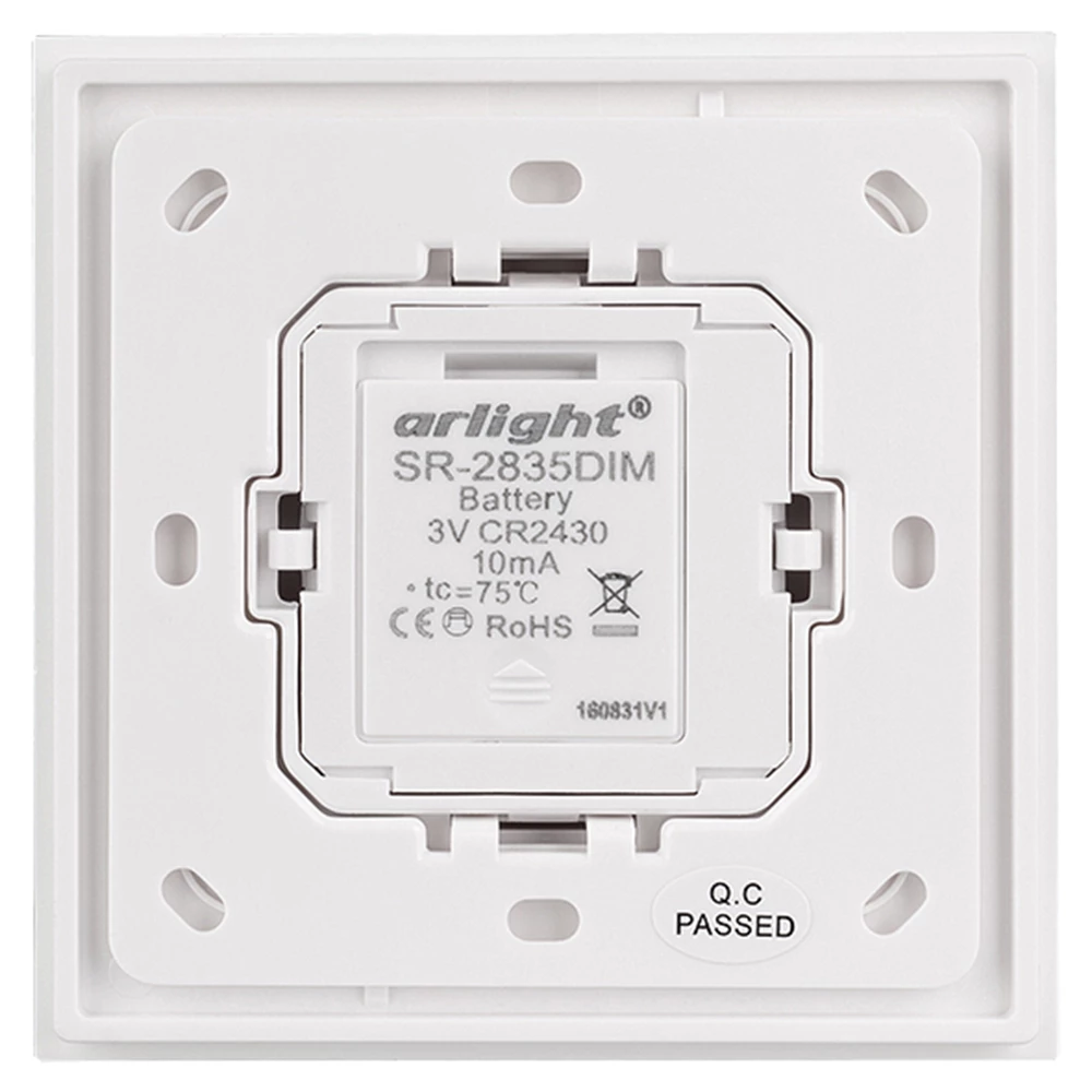 Панель Rotary SR-2835DIM-RF-UP White (3V, DIM) (Arlight, IP20 Пластик, 3 года) 019485 - Viokon.com