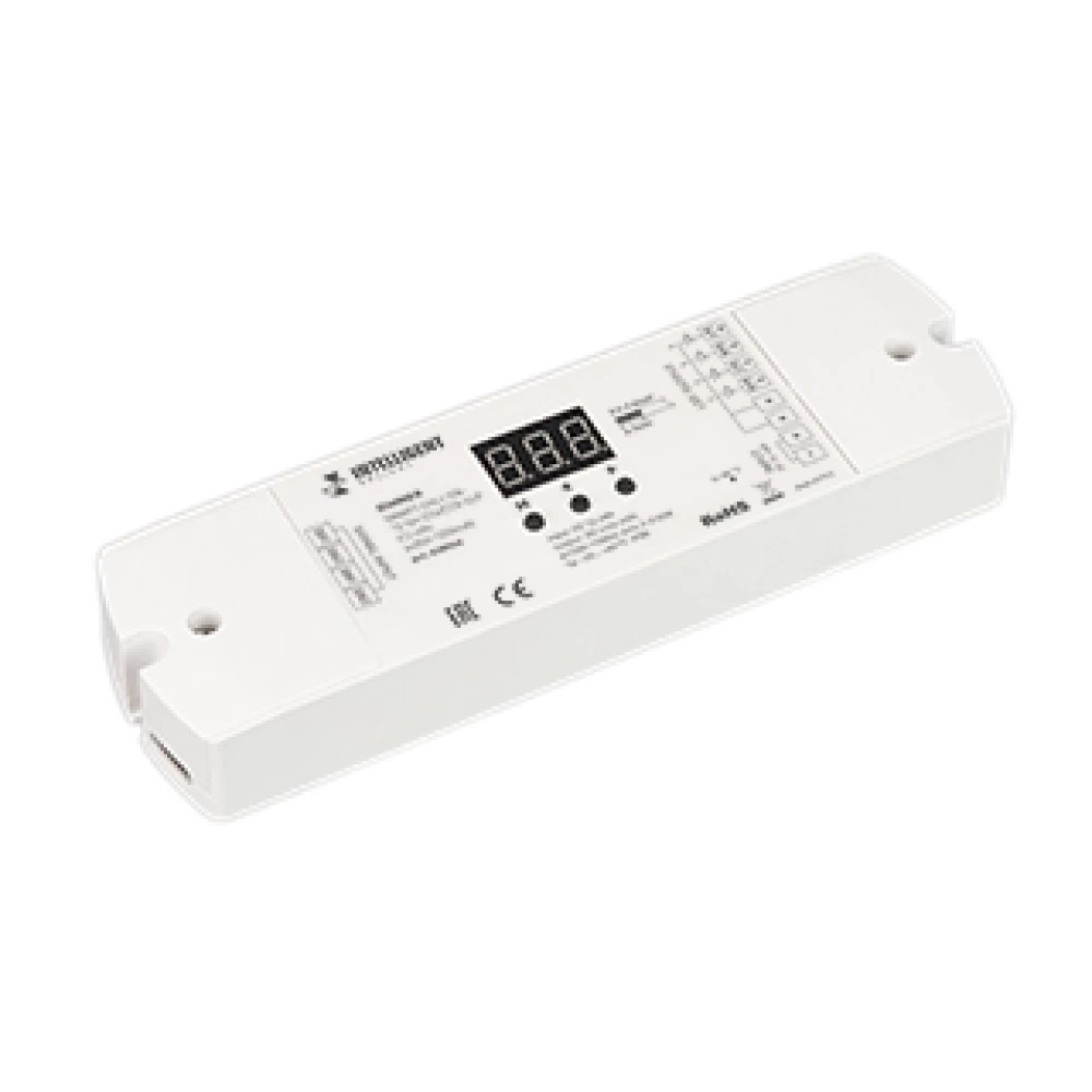 INTELLIGENT ARLIGHT Диммер SMART-DALI-204-72-SH-DT6/DT8-SUF (12-48V, 4x350-1200mA) (IARL, IP20 Пластик, 5 лет) 038544 - Viokon.com