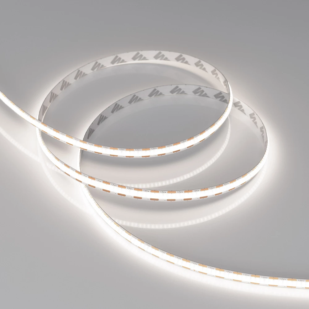 Лента COB-X400-8mm 12V White6000 (9 W/m, IP20, CSP, 2.5m) (Arlight, -) 039043 - Viokon.com