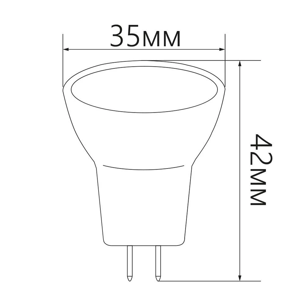 Лампа светодиодная Feron LB-271 MR11 G5.3 3W 230V 2700K (25551) - Viokon.com