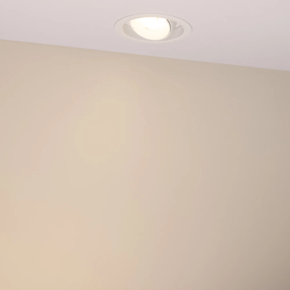 Светильник MS-VORTEX-BUILT-R110-20W Warm3000 (WH-WH, 40 deg, 230V) (Arlight, IP20 Металл, 5 лет) 056566 - Viokon.com