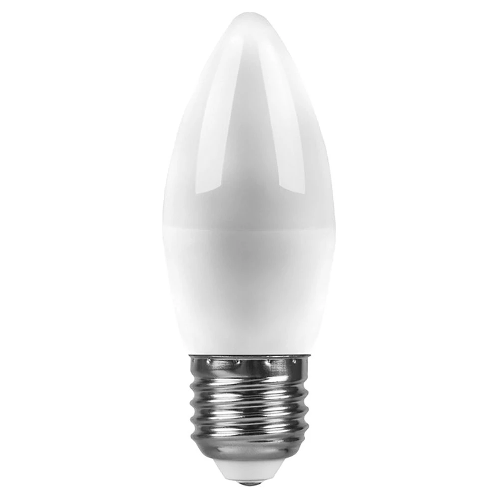 Лампа светодиодная Feron LB-570 Свеча E27 9W 175-265V 2700K (25936) - Viokon.com