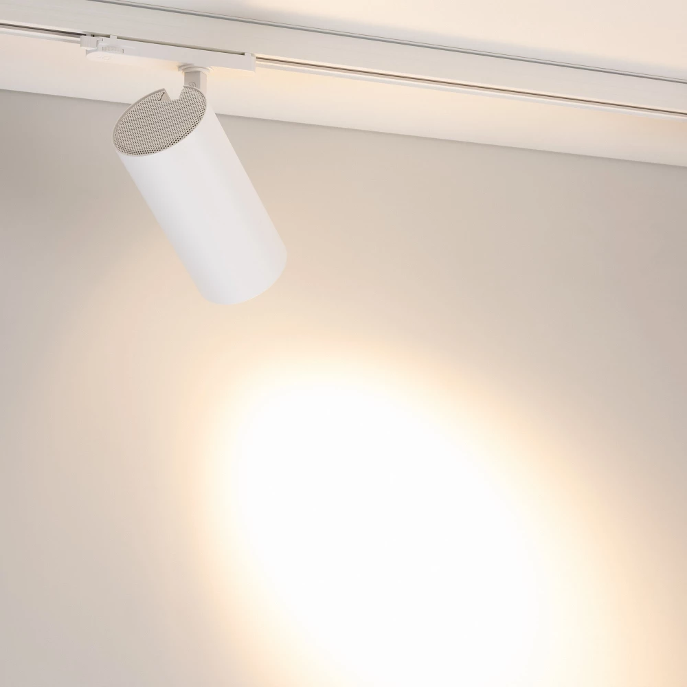 Светильник LGD-GERA-4TR-R90-30W Warm3000 (WH, 24 deg, 230V) (Arlight, IP20 Металл, 5 лет) 055187 - Viokon.com