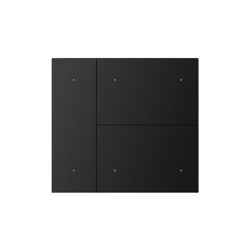 INTELLIGENT ARLIGHT Накладка панели KNX-23-3G-SUF Black (Backlightless) (IARL, IP20 Металл, 2 года) 052876 - Viokon.com