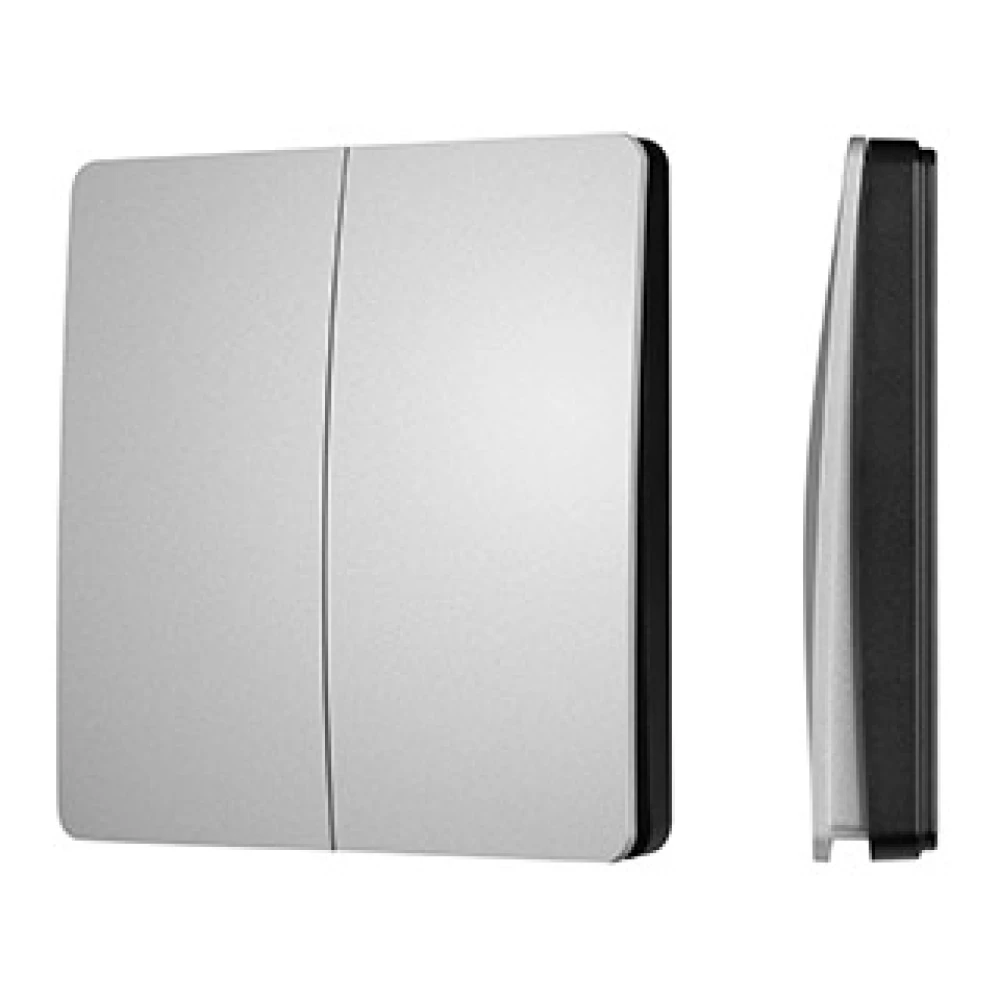 INTELLIGENT ARLIGHT Кнопочная панель KINETIC-801-22-2G-WP-SUF Silver (No battery, IP67, 433Mhz) (IARL, IP67 Пластик, 3 года) 051682 - Viokon.com