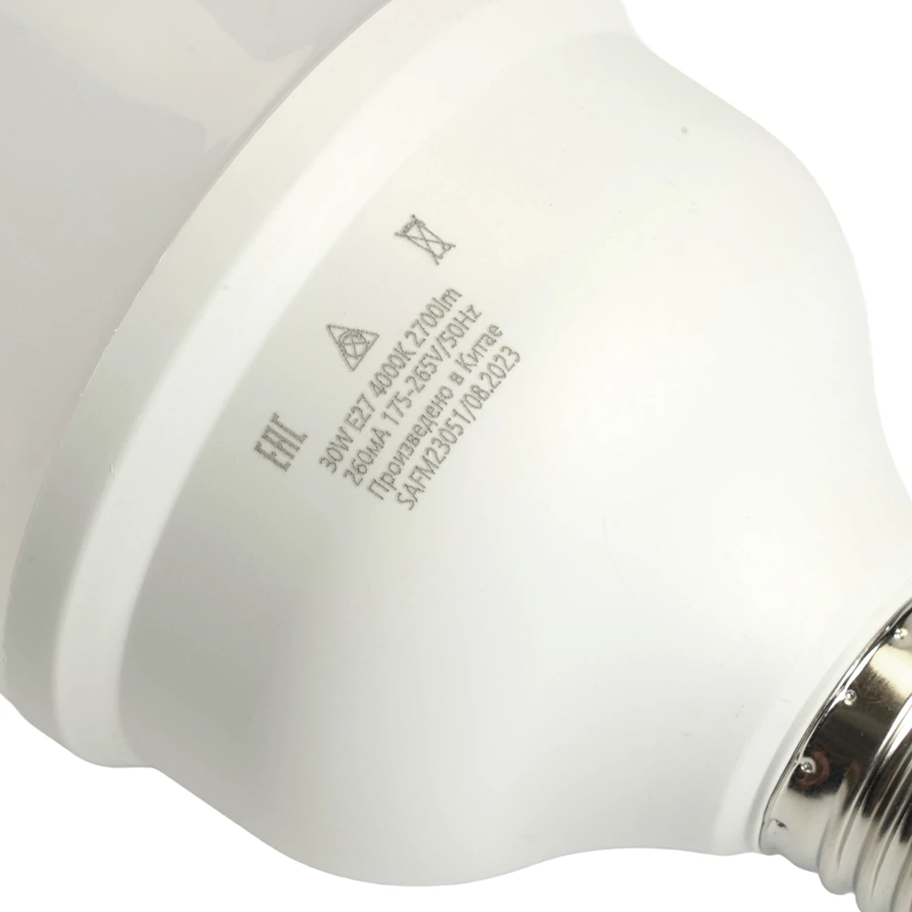 Лампа светодиодная SAFFIT SBHP1030 E27 30W 230V 4000K (55090) - Viokon.com