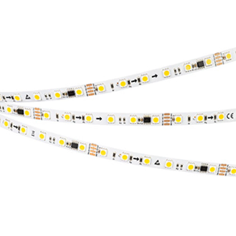 Лента SPI-B60-10mm 24V Warm2700-PX6-RAM (15 W/m, IP20, 5060, 5m) (Arlight, бегущий огонь) 039041 - Viokon.com