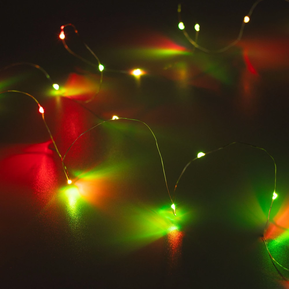 Светодиодная гирлянда ARD-DEW-HOME-2000-CLEAR-20LED-STD RGB (1.5V, Battery Pack, Cork) (Ardecoled, IP20) 062565 - Viokon.com