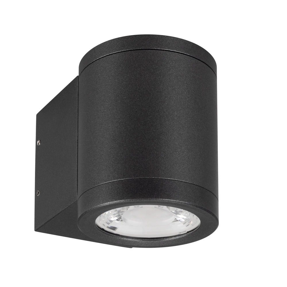 Светильник LGD-RAY-WALL-R65-9W Warm3000 (GR, 23 deg, 230V) (Arlight, IP65 Металл, 3 года) 038153(1) - Viokon.com
