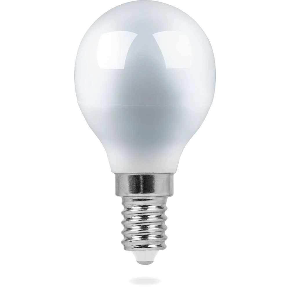 Лампа светодиодная Feron LB-38 Шарик E14 5W 2700K (25402) - Viokon.com