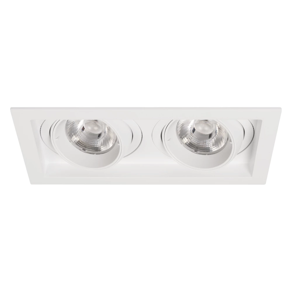 Светильник MS-VORTEX-BUILT-S210x117-2x20W Warm3000 (WH-WH, 40 deg, 230V) (Arlight, IP20 Металл, 5 лет) 057763 - Viokon.com