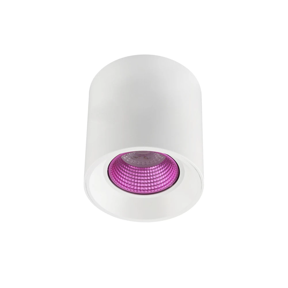DK3090-WHPI Светильник накладной IP 20 10 Вт GU53 LED белыйрозовый пластик - Viokon.com