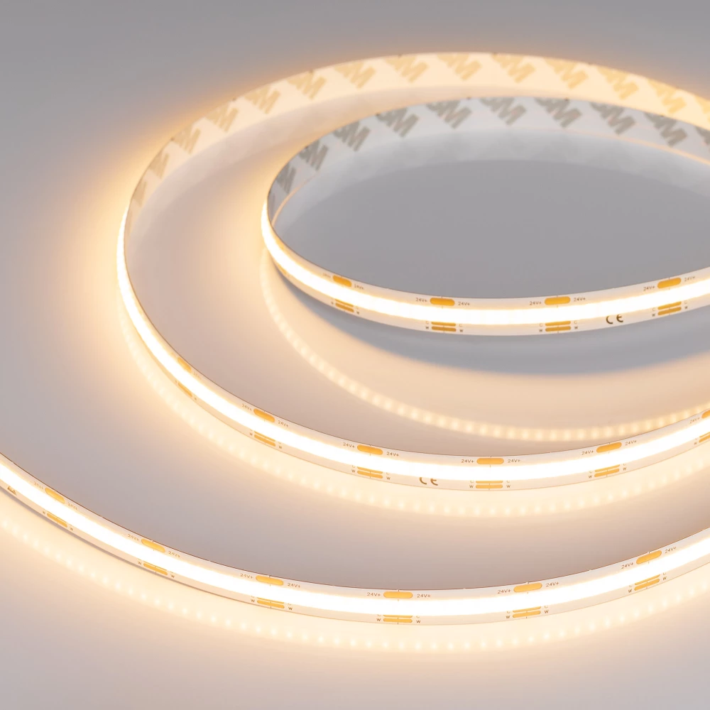Лента COB-X576-10mm 24V White-MIX (9.6 W/m, IP20, 5m) (Arlight, Изменяемая ЦТ) 045179 - Viokon.com