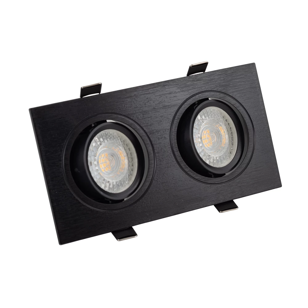 DK3022-BK Встраиваемый светильник IP 20 10 Вт GU53 LED черный пластик - Viokon.com