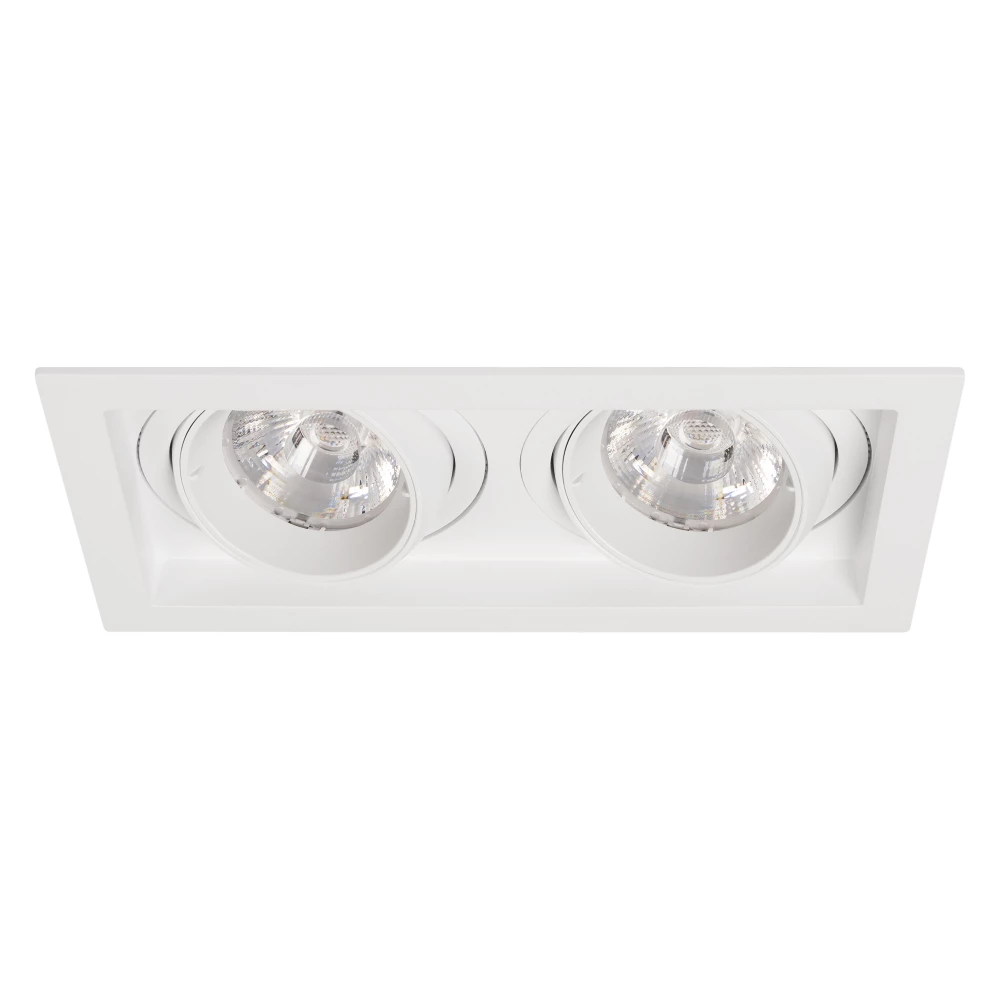 Светильник MS-VORTEX-BUILT-S210x117-2x20W Warm3000 (WH-WH, 20 deg, 230V) (Arlight, IP20 Металл, 5 лет) 057762 - Viokon.com