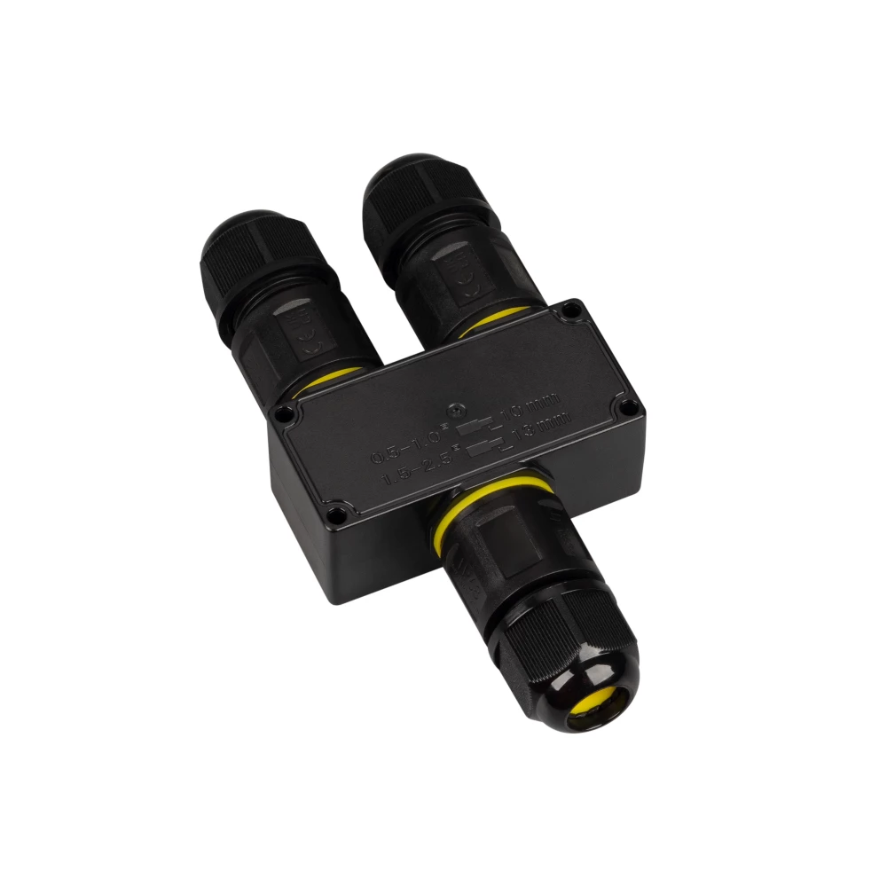 Коннектор NEO-GERM-3pin-Y-WTW (4-8mm) (Arlight, IP68) 053435 - Viokon.com