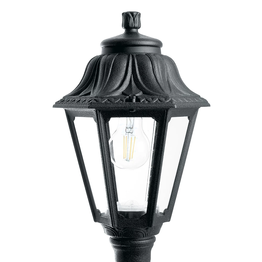Светильник садово-парковый, Fumagalli E22.158.000.AXF1L, 6W 230V E27 черный (11630) - Viokon.com