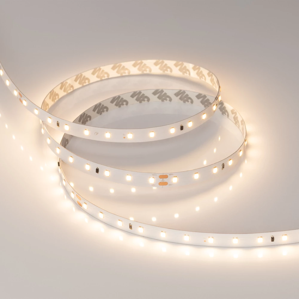 Лента IC-A72-10mm 48V Warm3000 (3.8 W/m, IP20, 2835, 60m) (Arlight, стабилизированная) 032190 - Viokon.com