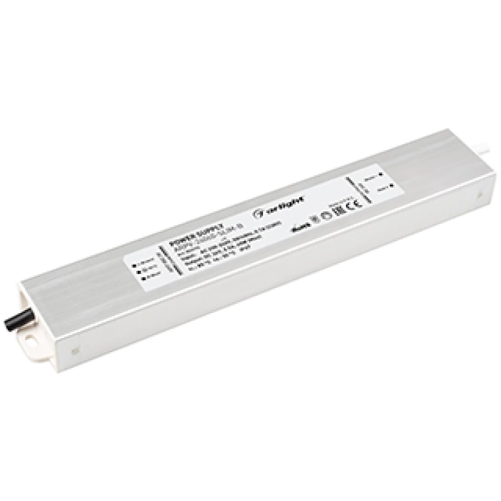 Блок питания ARPV-24060-SLIM-B (24V, 2.5A, 60W) (Arlight, IP67 Металл, 3 года) 022193 - Viokon.com