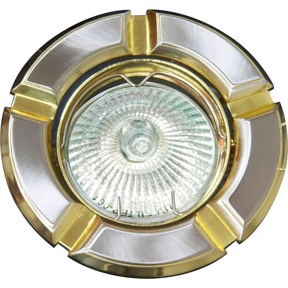 Светильник встраиваемый Feron 098T-MR16 потолочный MR16 G5.3 титан-золото (17640) - Viokon.com