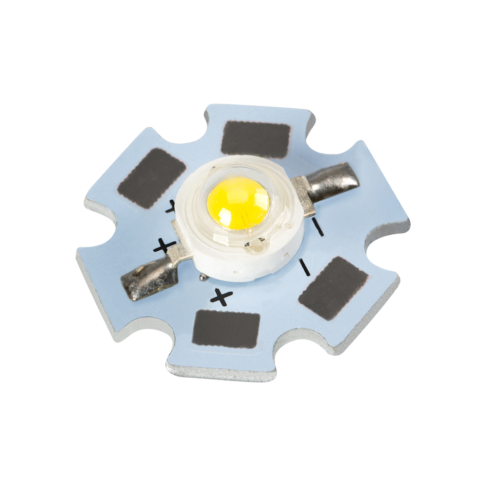 Мощный светодиод ARPL-Star-3W-BCX45HB White (Arlight, STAR type) 020664 - Viokon.com