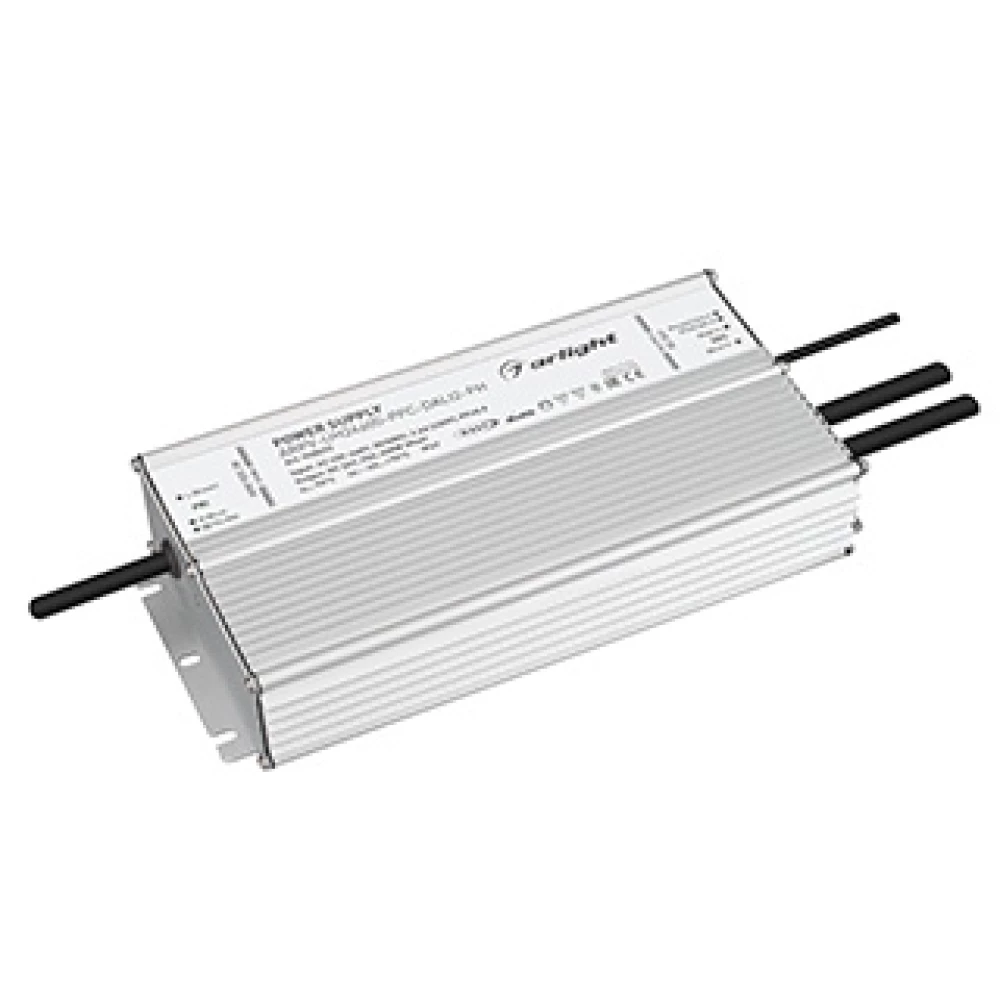 Блок питания ARPV-UH24600-PFC-DALI2-PH (24V, 25A, 600W) (Arlight, IP67 Металл, 7 лет) 048622 - Viokon.com