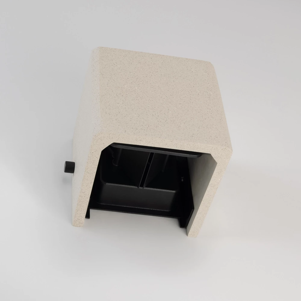 Светильник LGD-PERAN-WALL-S120x120-6W Warm3000 (WH, 0-80 deg, 230V) (Arlight, IP65 Бетон, 3 года) 058169 - Viokon.com