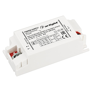 Блок питания ARJ-KE42700 (30W, 500-700mA, PFC) (Arlight, IP20 Пластик, 5 лет) 023071 - Viokon.com