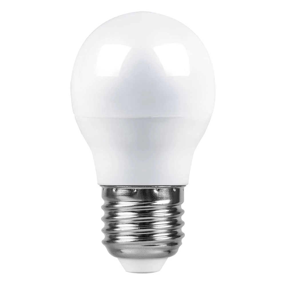 Лампа светодиодная Feron LB-95 Шарик E27 7W 175-265V 6400K (25483) - Viokon.com