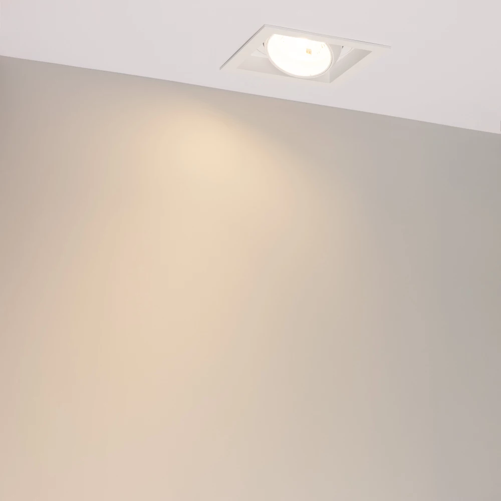 Светильник MS-VORTEX-BUILT-S140x140-30W Warm3000 (WH-WH, 50 deg, 230V) (Arlight, IP20 Металл, 5 лет) 057924 - Viokon.com
