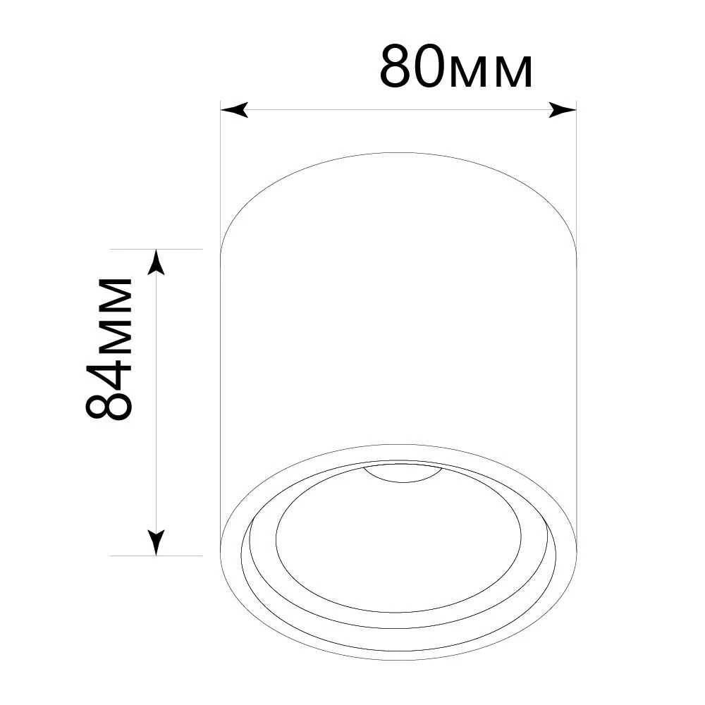 Светильник потолочный Feron ML179 MR16 GU10 35W 230V, белый (41469) - Viokon.com