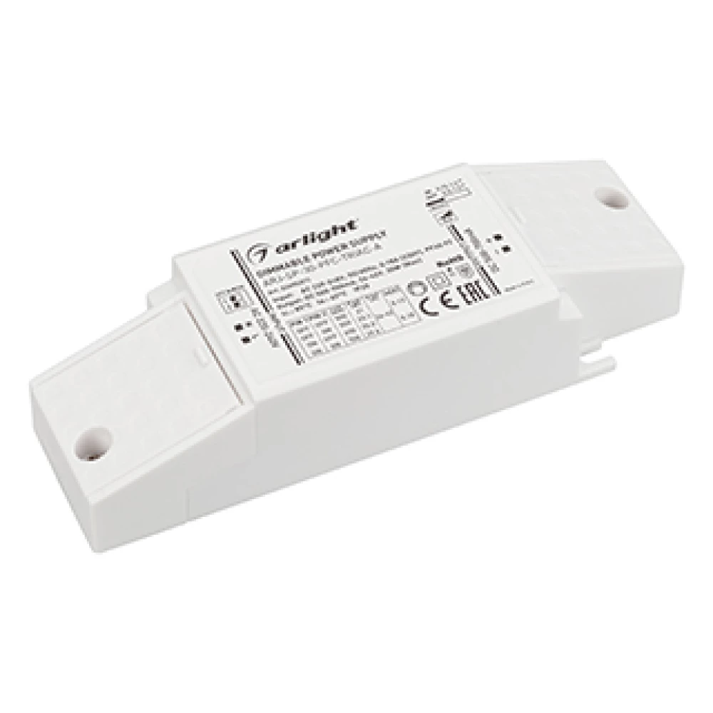 Блок питания ARJ-SP-30-PFC-TRIAC-INS (30W, 26-42V, 0.5-0.7A) (Arlight, IP20 Пластик, 5 лет) 026052(1) - Viokon.com