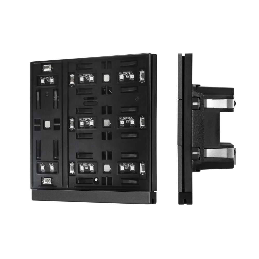 INTELLIGENT ARLIGHT Механизм панели KNX-304-22-IN Black (Bus) (IARL, IP20 Пластик, 2 года) 051688 - Viokon.com