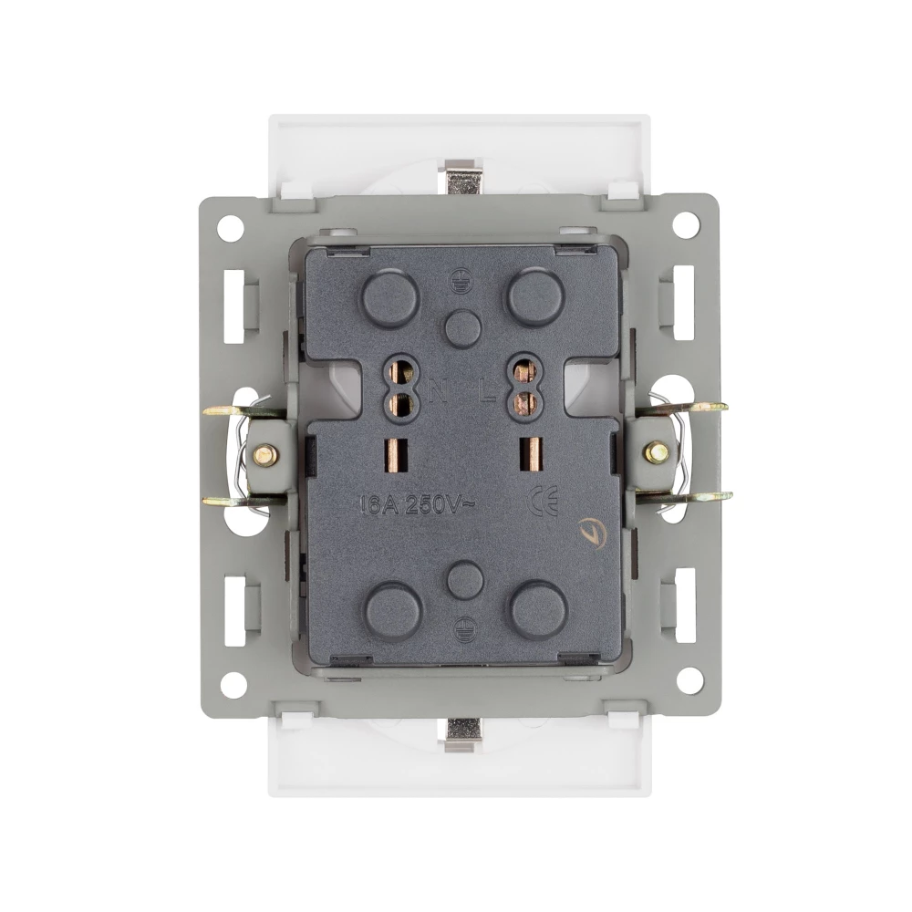 Механизм электрической розетки SCT-MEUD-PL-WH (250V, 16A) (Arlight, -) 043764 - Viokon.com