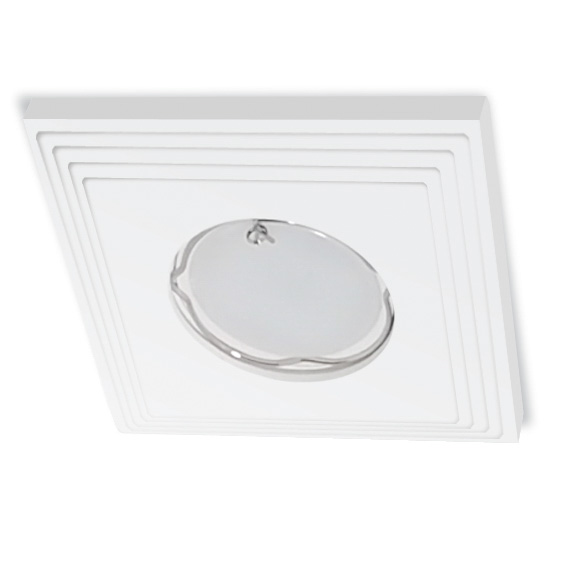 Светильник гипсовый встраиваемый mr 16 Roden RD-111 Wh - Viokon.com