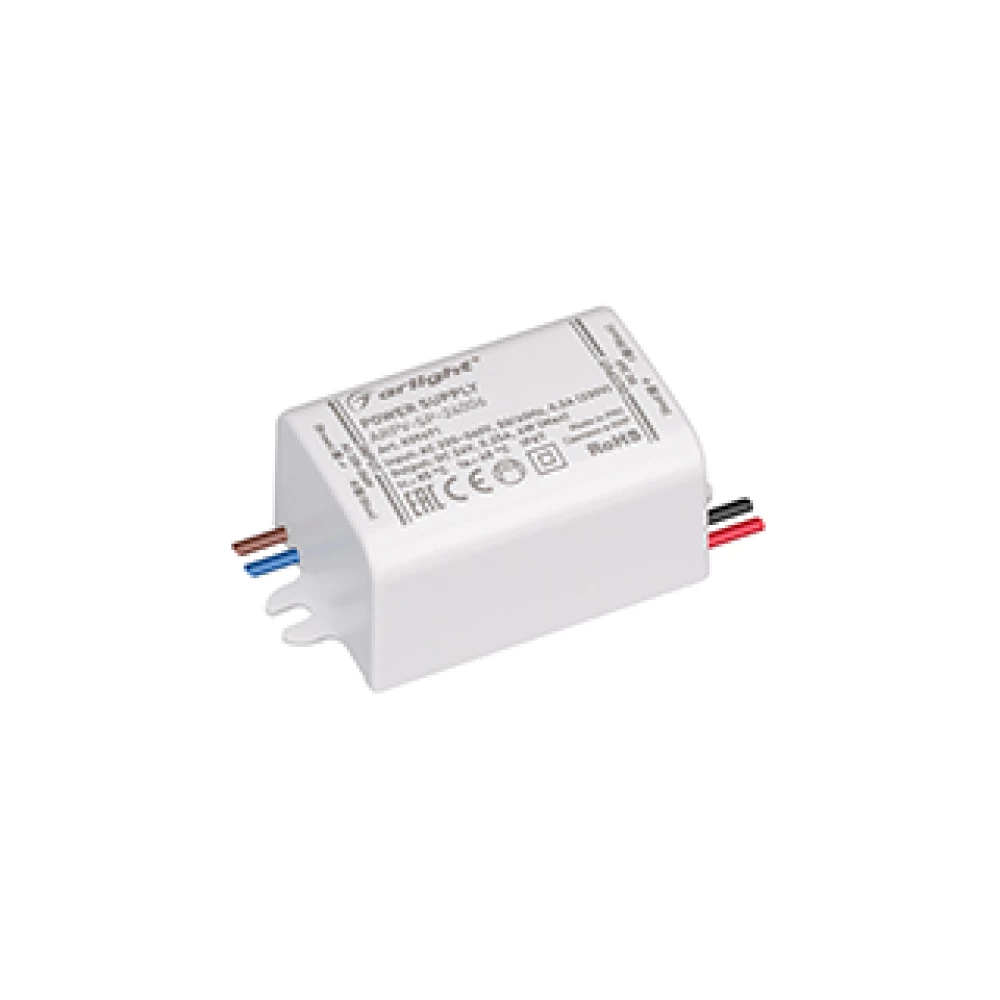 Блок питания ARPV-SP-24006 (24V, 0.25A, 6W) (Arlight, IP67 Пластик, 5 лет) 039671 - Viokon.com