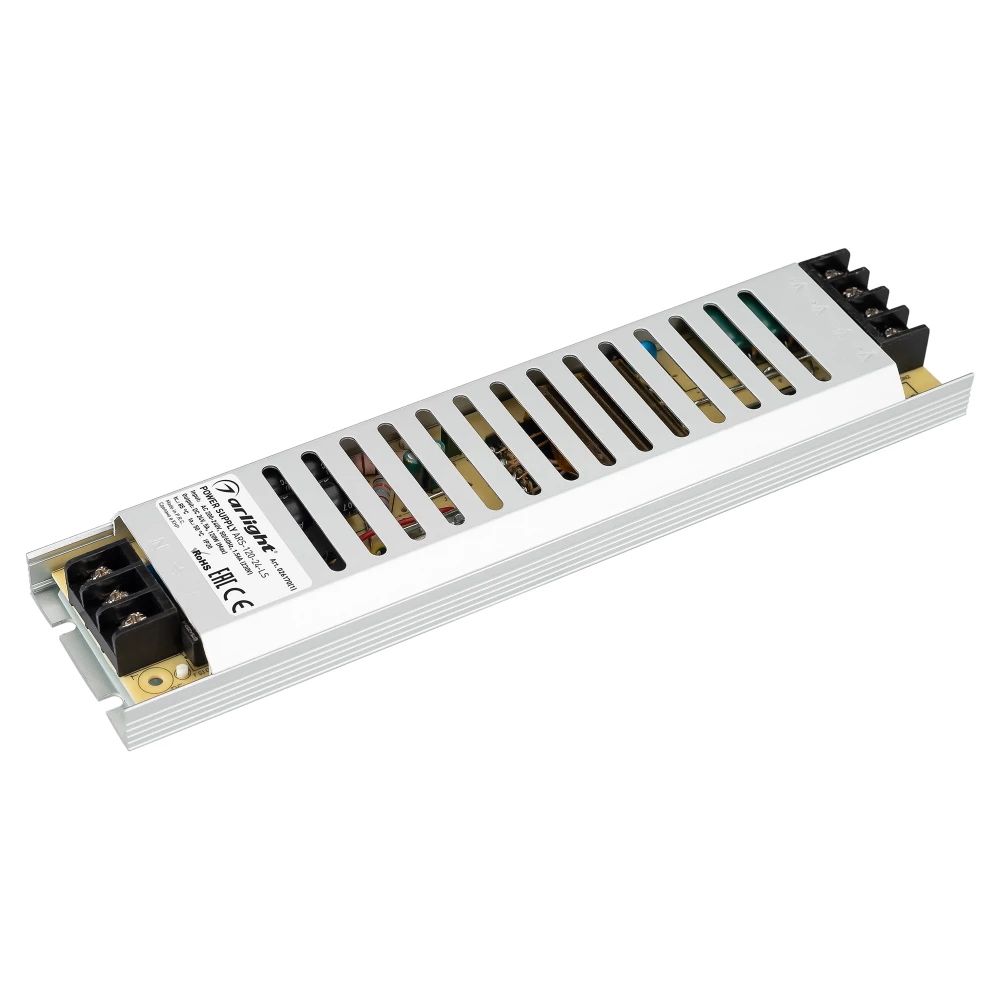 Блок питания ARS-120-24-LS (24V, 5A, 120W) (Arlight, IP20 Сетка, 2 года) 026170(2) - Viokon.com